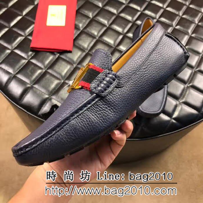 路易威登LV 2018新款 經典男士豆豆鞋 8FX2038